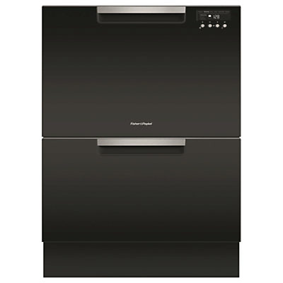 Fisher & Paykel Double DishDrawer Integrated Dishwasher Black